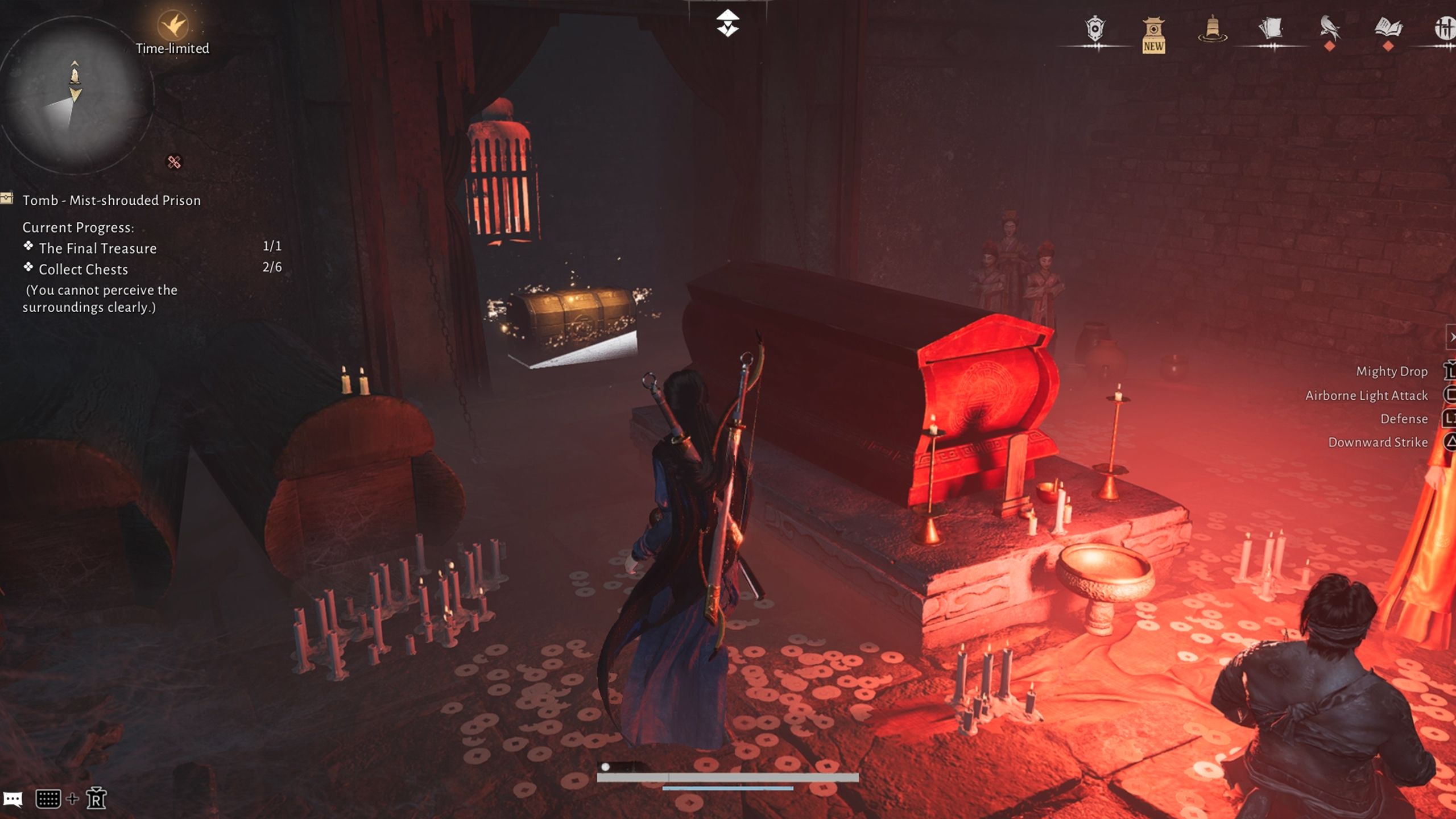 Where Winds Meet MistShrouded Prison 6 Chests & Final Treasure