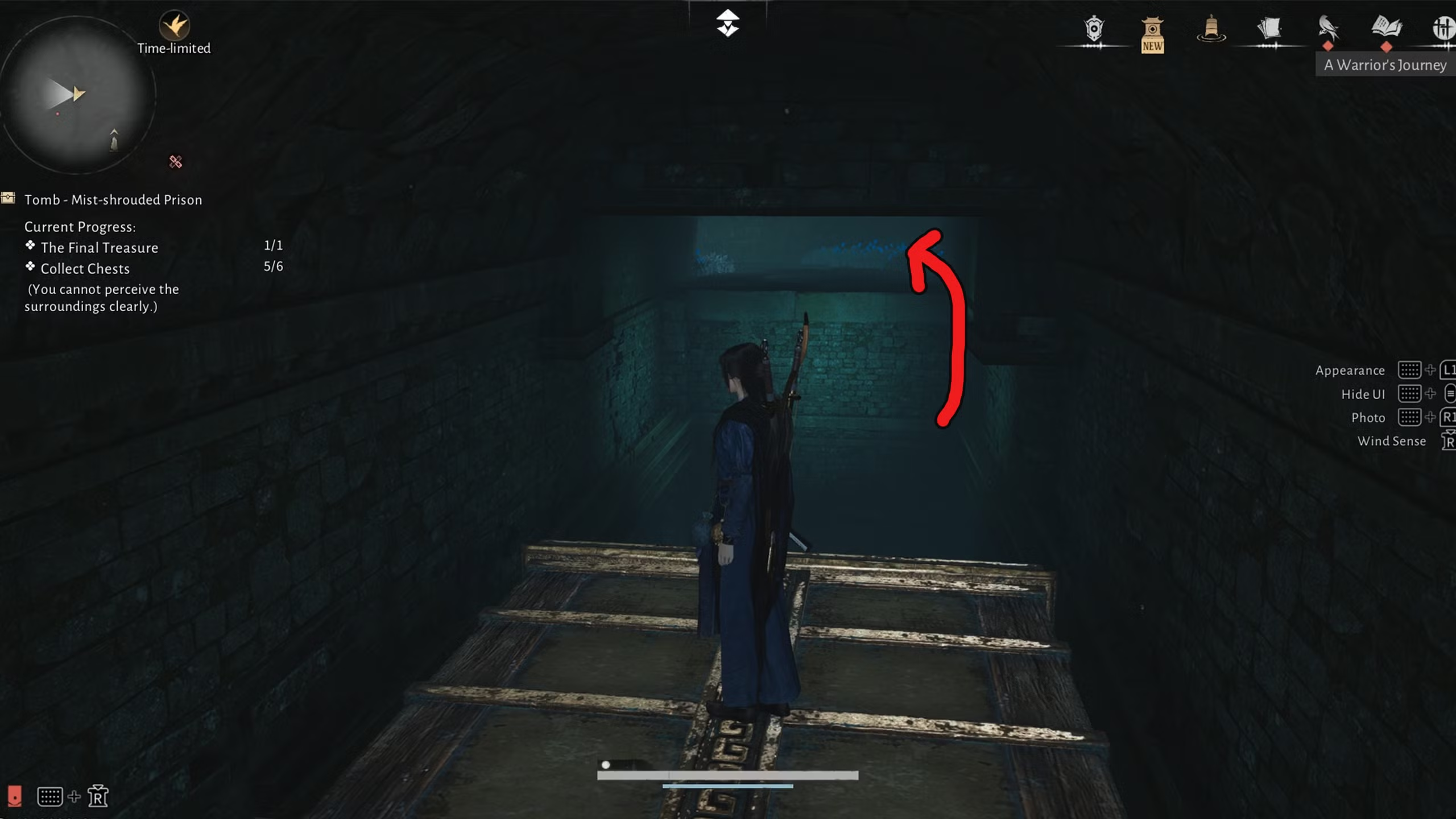 Where Winds Meet MistShrouded Prison 6 Chests & Final Treasure