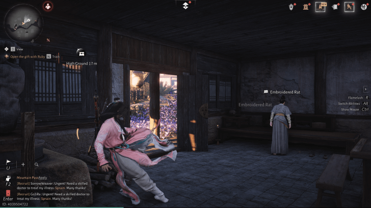 Embroidered Rat NPC portrait