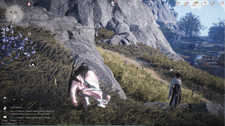 Feng Rusong NPC portrait