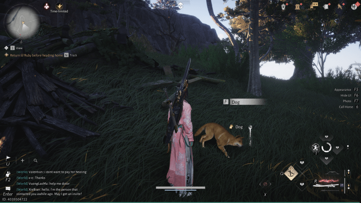 Dog NPC-Porträt (Where Winds Meet)