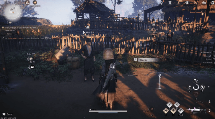 Hao Jiu NPC-Porträt (Where Winds Meet)