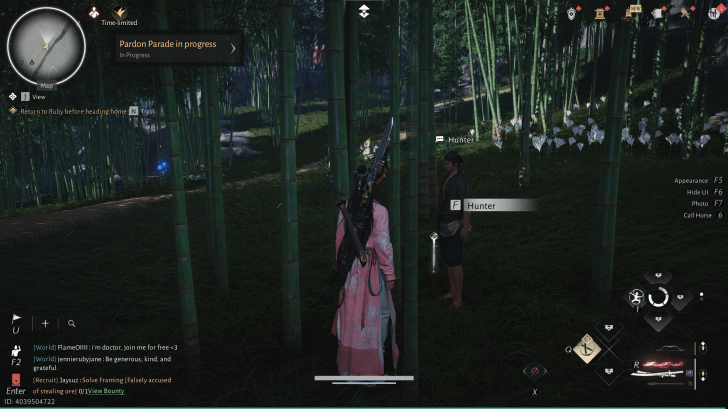 Hunter NPC-Porträt (Where Winds Meet)