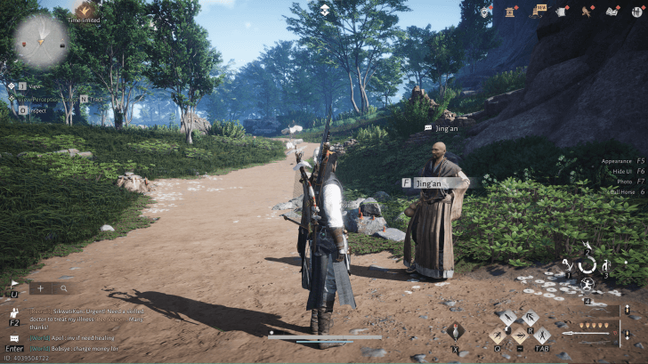 Jing'an NPC-Porträt (Where Winds Meet)