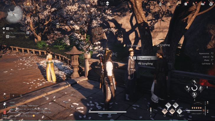 Li Yueniang NPC-Porträt (Where Winds Meet)