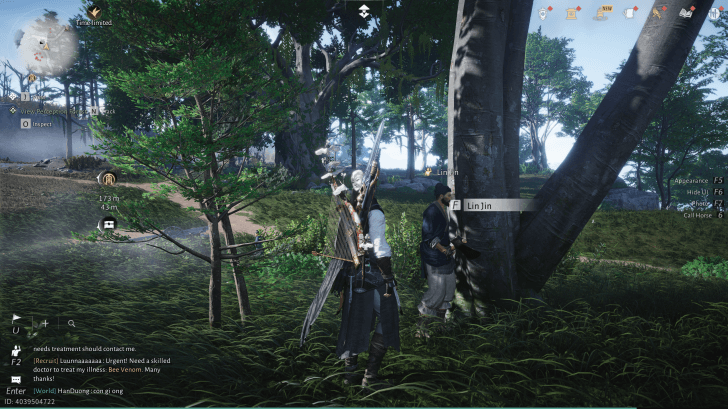 Lin Jin NPC-Porträt (Where Winds Meet)