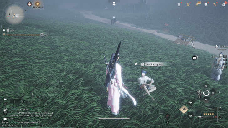 Ma Zhongwu NPC-Porträt (Where Winds Meet)