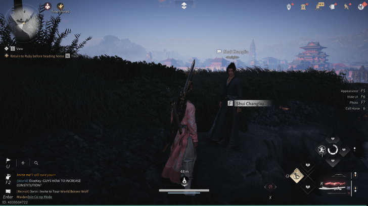 Shui Changliu NPC-Porträt (Where Winds Meet)