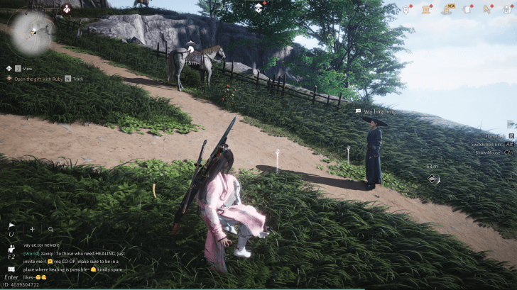 Wu Jingming NPC-Porträt (Where Winds Meet)