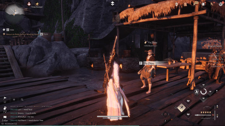 Ya Zhou NPC-Porträt (Where Winds Meet)