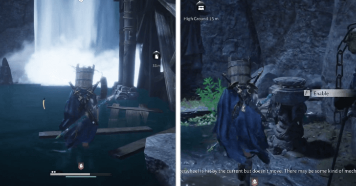 Cần gạt sau thác nước